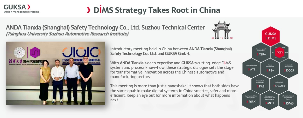 Meeting beetween GUKSA GmbH and ANDA Tianxia Safety Technology Co., Ltd.